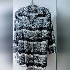 Ladies Dress Blouse / Alia Plus / EUC